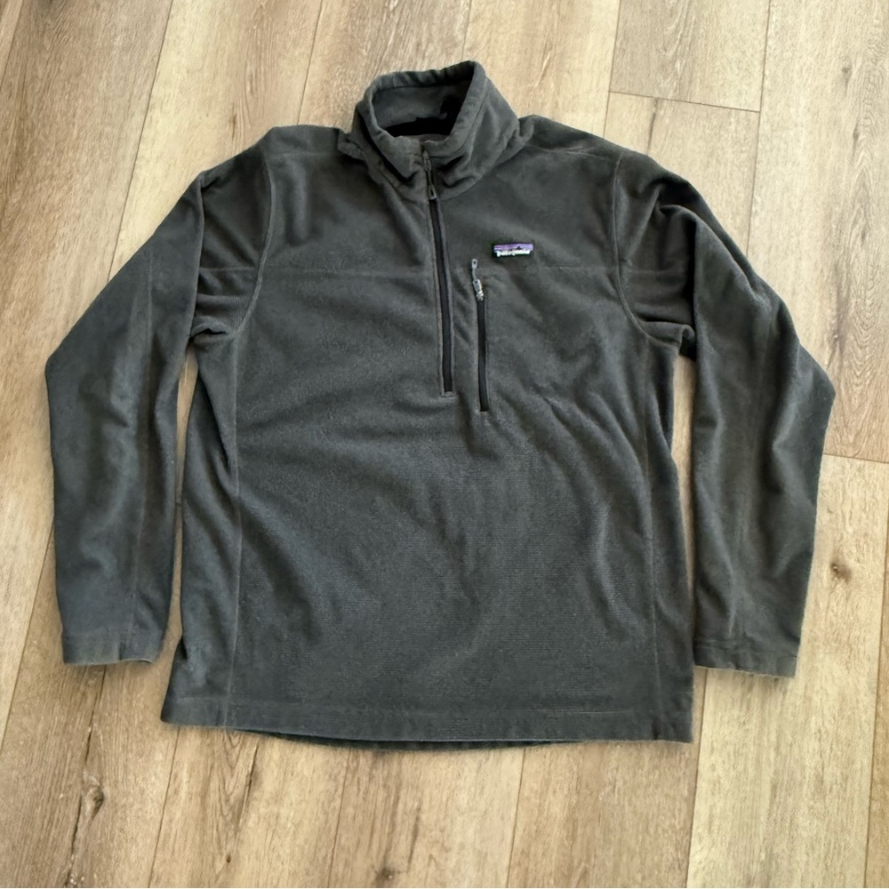 Patagonia dark gray Quarter-Zip Pullover